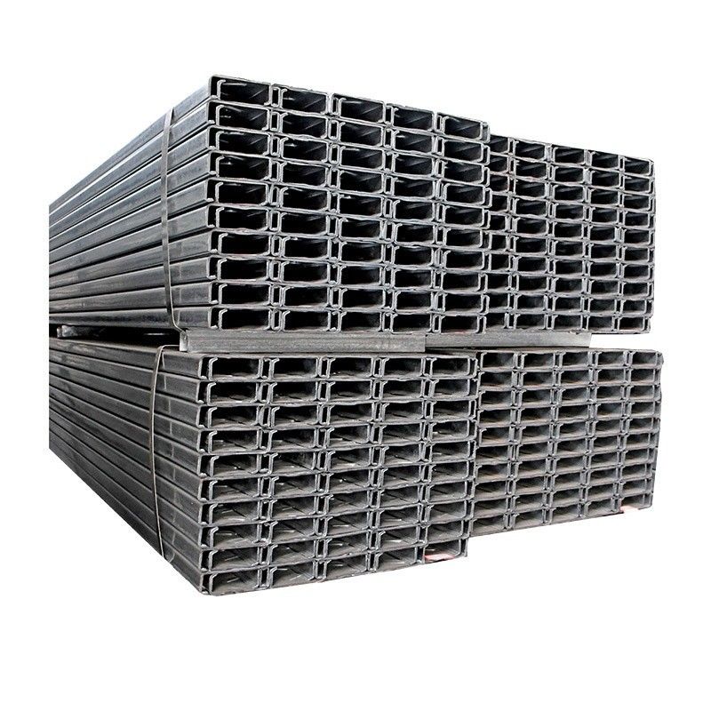 Customizable Q235 Metal Strut Channel  0.8-3.0mm Thickness Slotted C Channel Strut