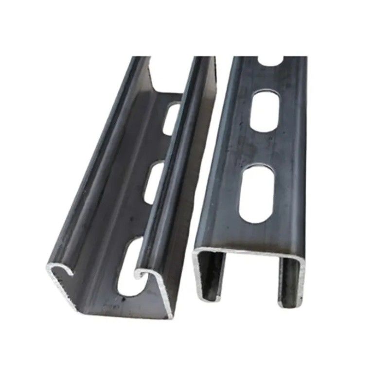 Professional Type C Perforated Galvanized Stainless Steel Slotted Channel Corrosion Protection