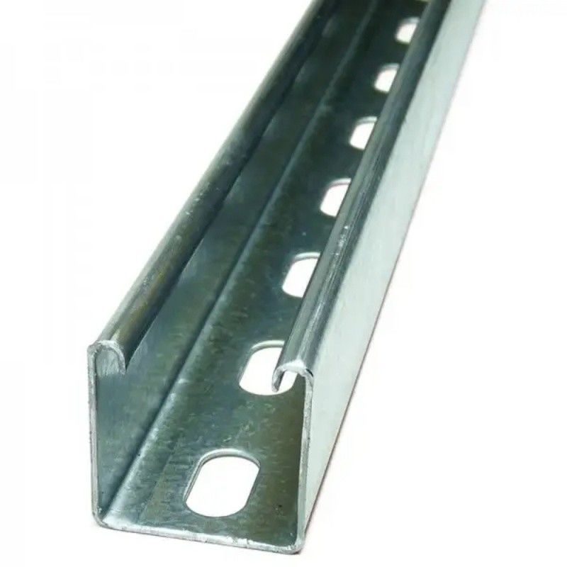 0.8-4.0mm Metal Ss Unistrut Channel Silver Or Customized OEM Service
