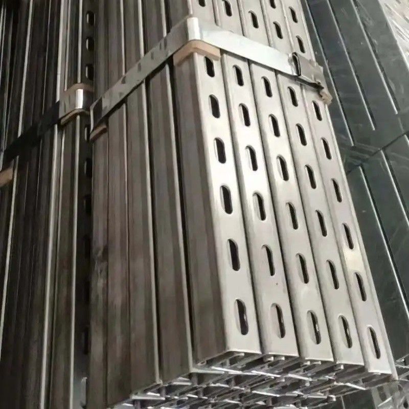 0.8-4.0mm Metal Ss Unistrut Channel Silver Or Customized OEM Service