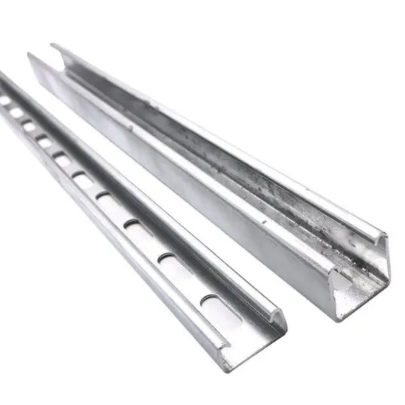 Perforated C Type Galvanized Strut C Channel Purlin Smoother Surface
