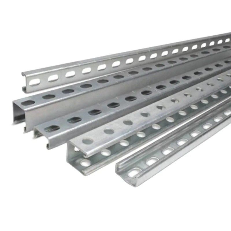 Professional Hdg C Channel Stainless Steel Type Perforated Hot Dipped Galvanized Strut