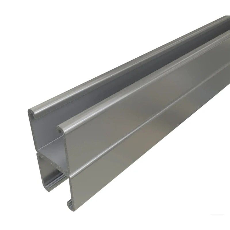 6m Aluminum Strut Channel Cold Formed 41x41 41x21 Unit Strut C Channel Profile For Solar Mounting