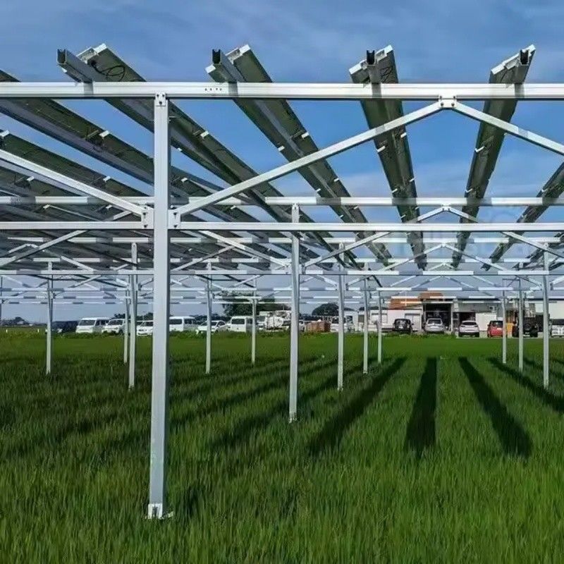 Adjustable Ground Mount Solar Rack Aluminum Alloy Support Tilting Rv Solar Panel Mounts