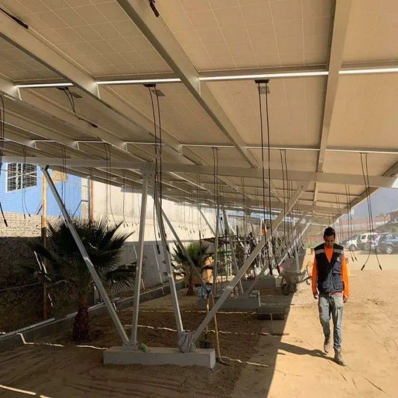 C Steel Ground Solar PV Support Bracket Mounting Structure Photovoltaic Stents Solar Panel Tilt Brackets