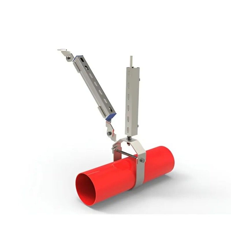 Standard Fixture Seismic Brace For Pipe C Channel Anti Seismic Hangers For Pipe