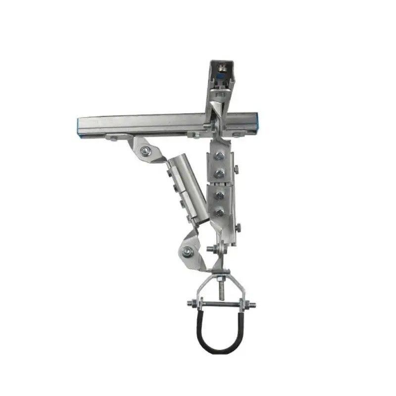 Adjustable Seismic Brace For Pipe Hanging Support Systems Easy Installation Stainless Steel CNC Machined