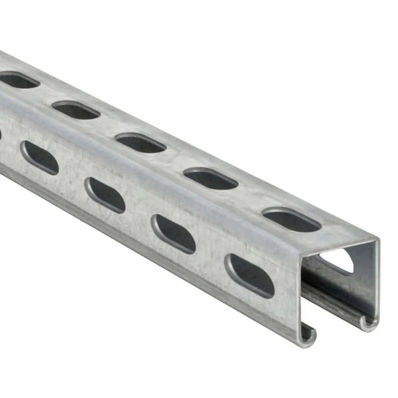 Shockproof  Seismic Brace For Pipe Single Tube Both Way Stent Hanger Seismic Braces Bracket Slotted