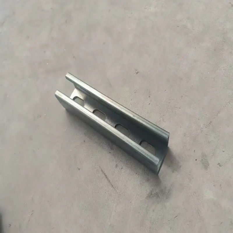Standard Fixture Seismic Support Stainless Steel C Section Channel Perforated For Pipes