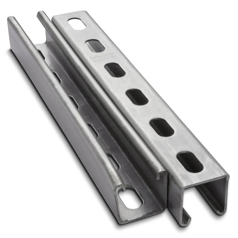 Corrosion Resistant Cable Tray Seismic Bracing For Ladder Cable Tray Metal Slotted Channel