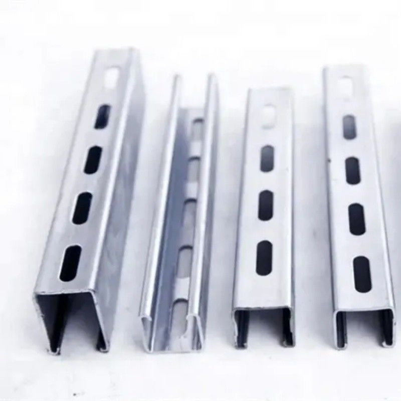 Ventilated Horizontal Bend 90 Degree Aluminum Alloy Steel Strut Channel Perforated Ladder Cable Tray
