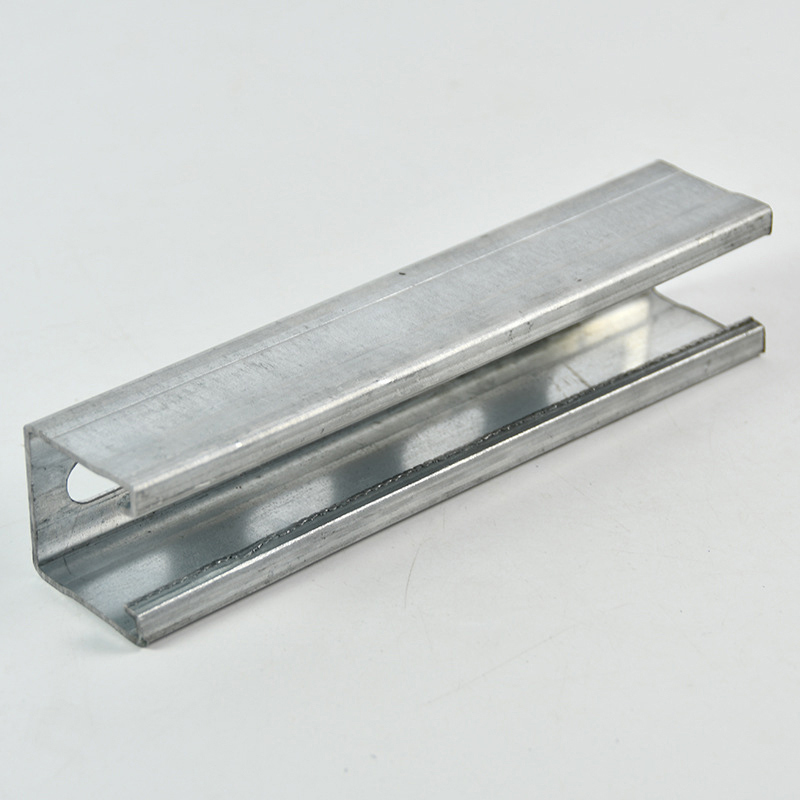 Easy To Install C-shaped Metal Strut Channel with Customizable Width for Commercial and Industrial Buildings