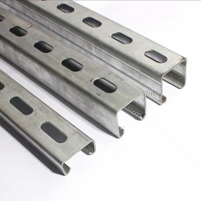 Affordable Hot-Dip Galvanized Metal Strut Channel with ±3% Tolerance for Easy Installation in Commercial and Industrial Buildings
