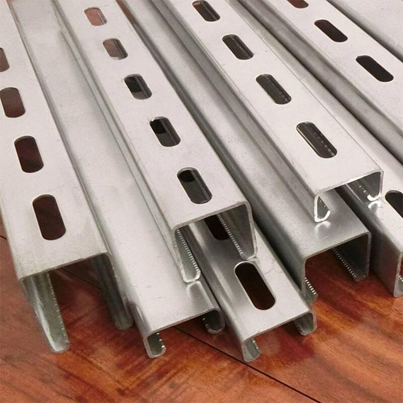 Hot-Dip Galvanized C-shaped Steel Strut Channel 100-900mm Width for Corrosion-Resistant Solar Mounting Systems