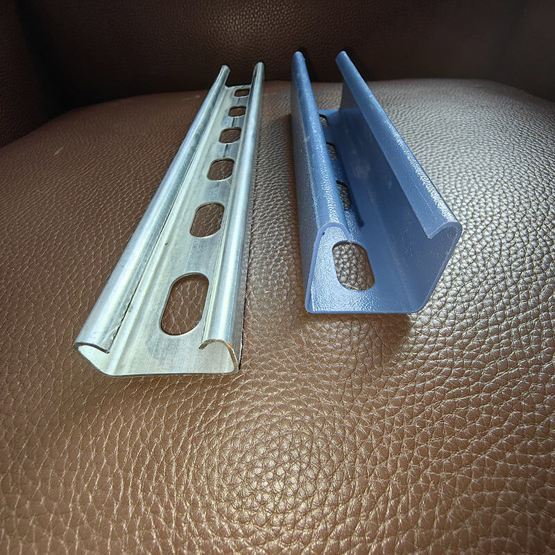 Hot-Dip Galvanized Metal Strut Channel with Customizable Width and Durable C-shaped Steel for Industrial Use